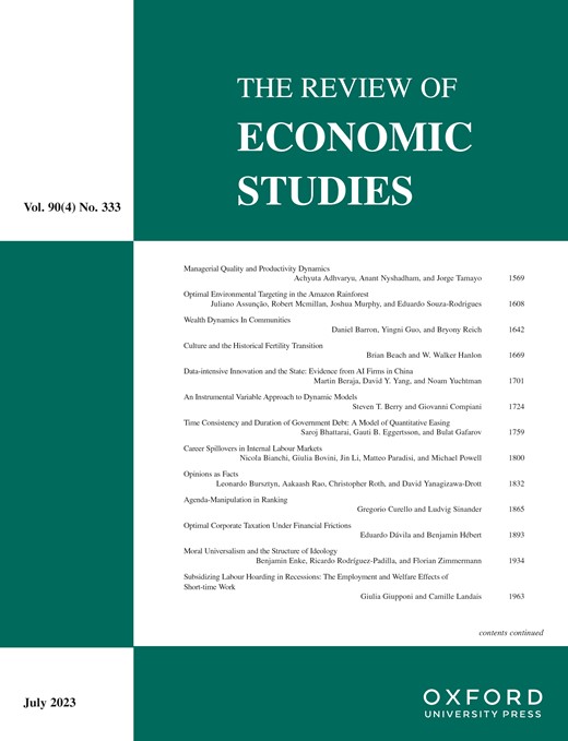 The Review of Economic Studies