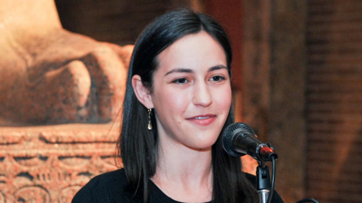 Julie Berez was the winner of the Lawrence R. Klein Prize for Outstanding Research by an Undergraduate.