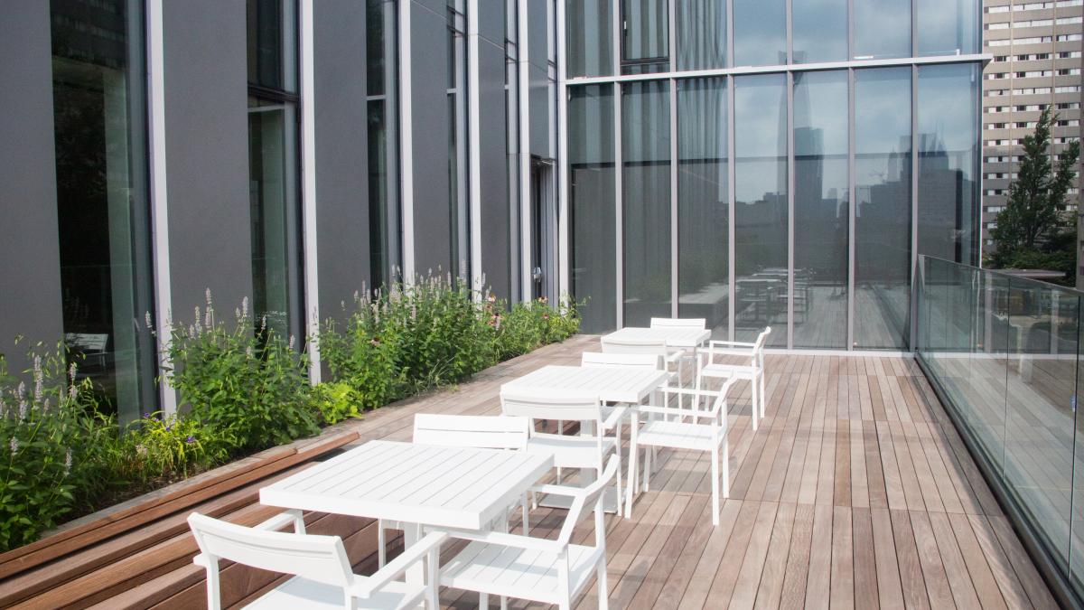 PCPSE 3rd Floor Outside Deck